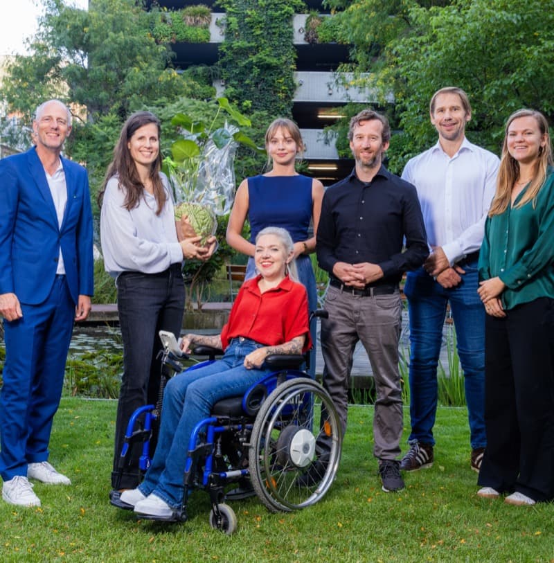 Het Carepool-team bij InnovationQuarter